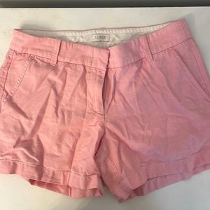 J. Crew 5" Oxford Shorts Size 6